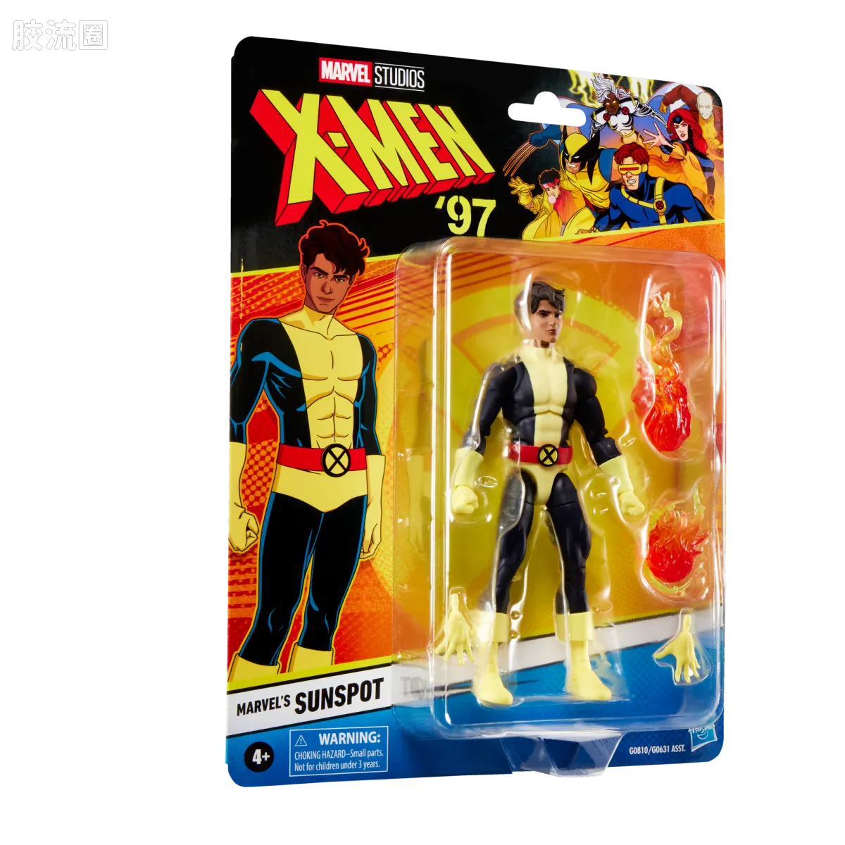 Marvel Legends/漫威传奇 可动人偶系列 X-战警97 动画 复古挂卡系列 太阳黑子 - 图片