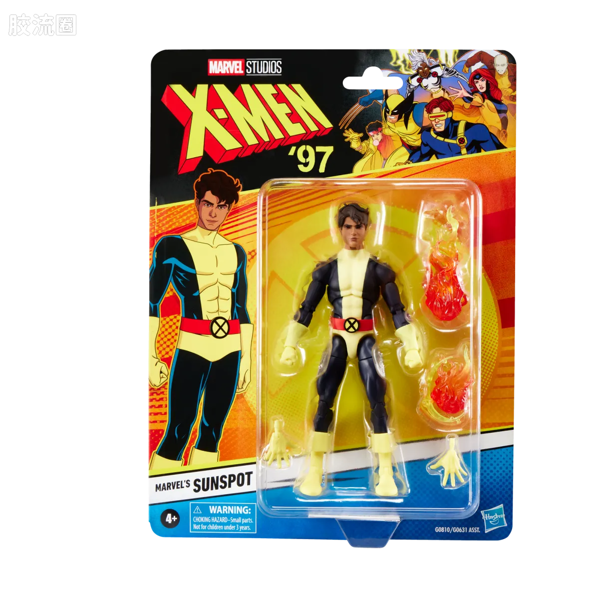 Marvel Legends/漫威传奇 可动人偶系列 X-战警97 动画 复古挂卡系列 太阳黑子 - 图片