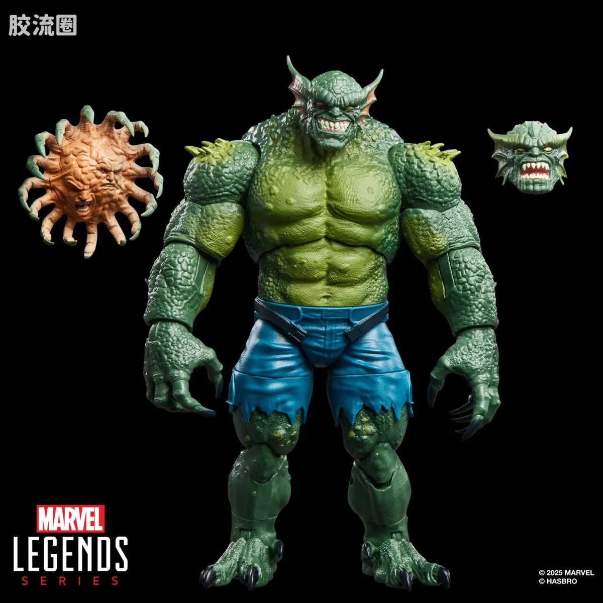 Marvel Legends/漫威传奇 可动人偶系列 复仇者联盟4 绿巨人系列 憎恶 - 图片