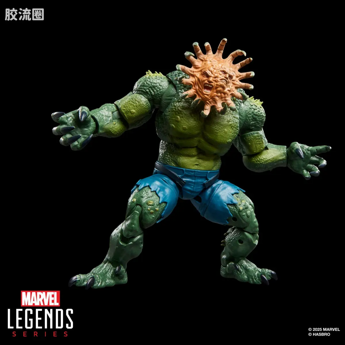 Marvel Legends/漫威传奇 可动人偶系列 复仇者联盟4 绿巨人系列 憎恶 - 图片