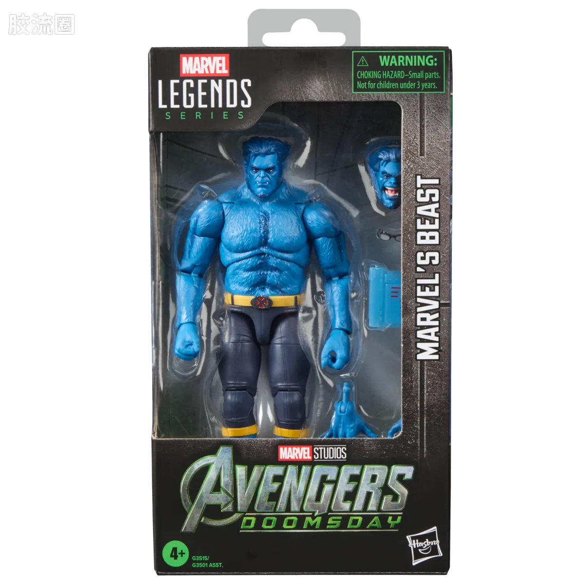 Marvel Legends/漫威传奇 可动人偶系列 复仇者联盟5：末日之战 野兽 - 图片