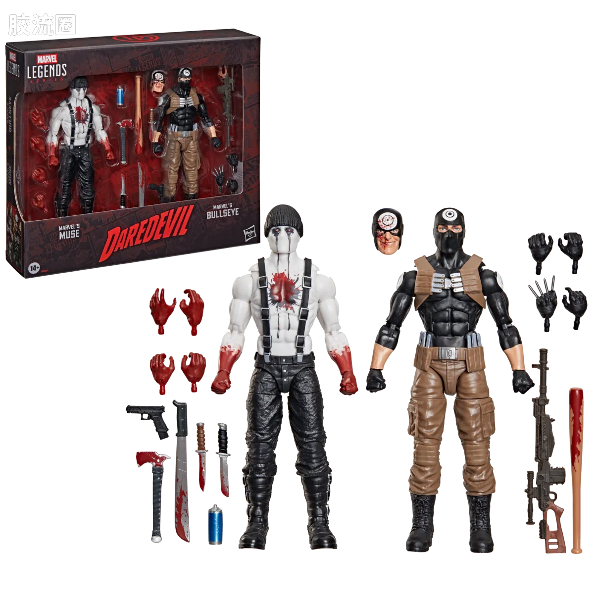 Marvel Legends/漫威传奇 可动人偶系列 多人套 靶眼与缪斯 - 图片