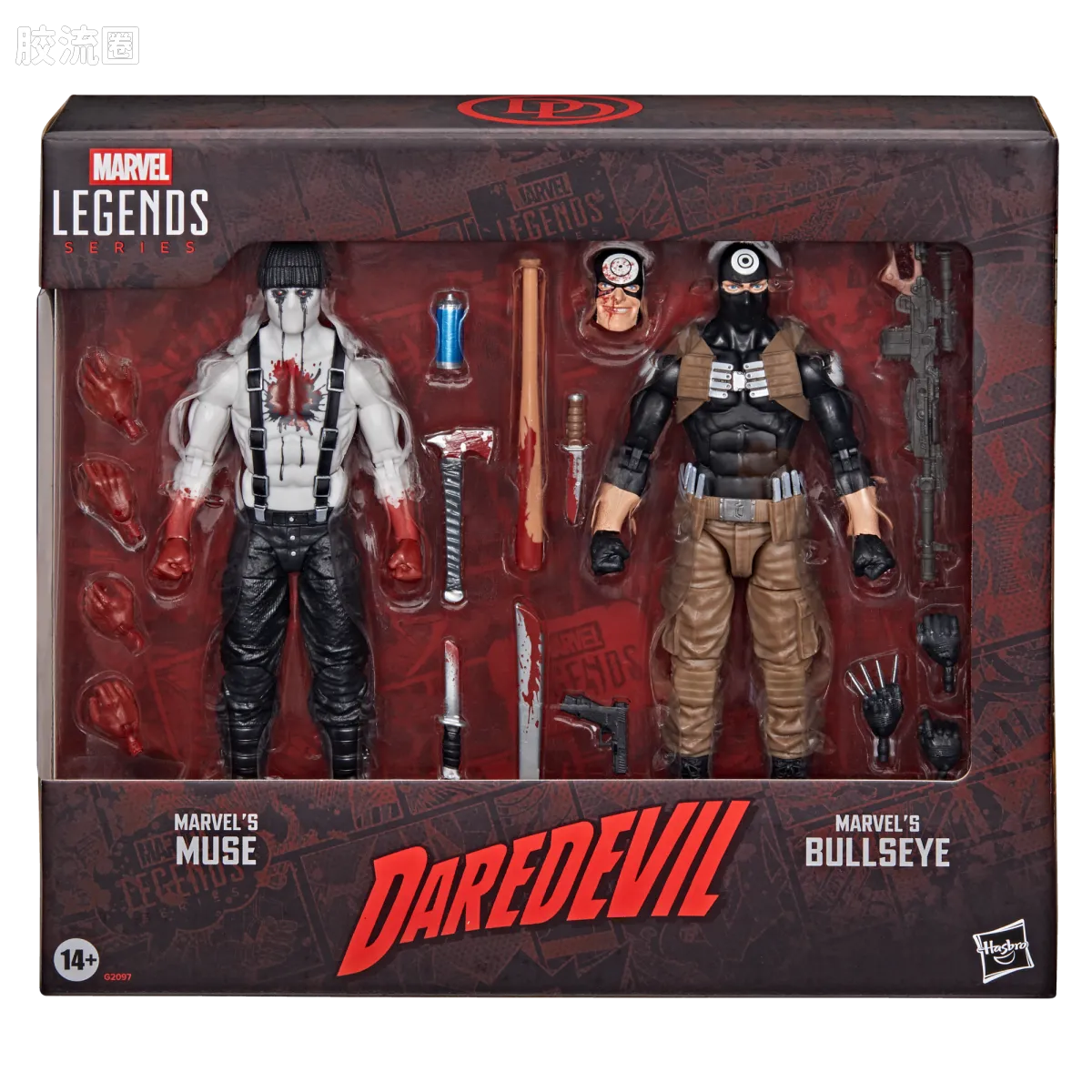 Marvel Legends/漫威传奇 可动人偶系列 多人套 靶眼与缪斯 - 图片