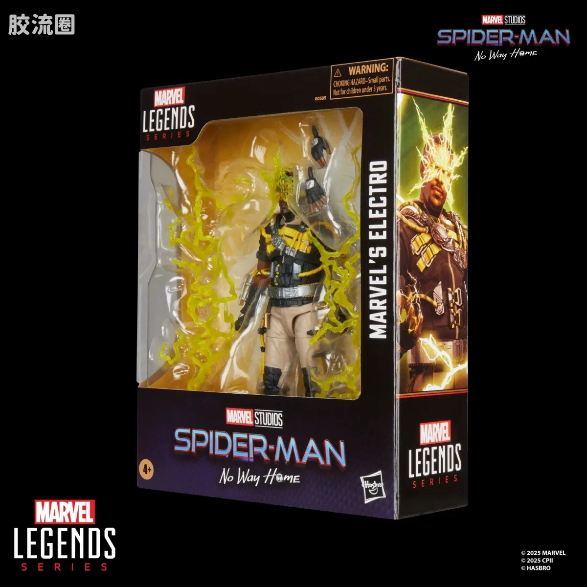 Marvel Legends/漫威传奇 可动人偶系列 英雄无归 系列 电光人 - 图片