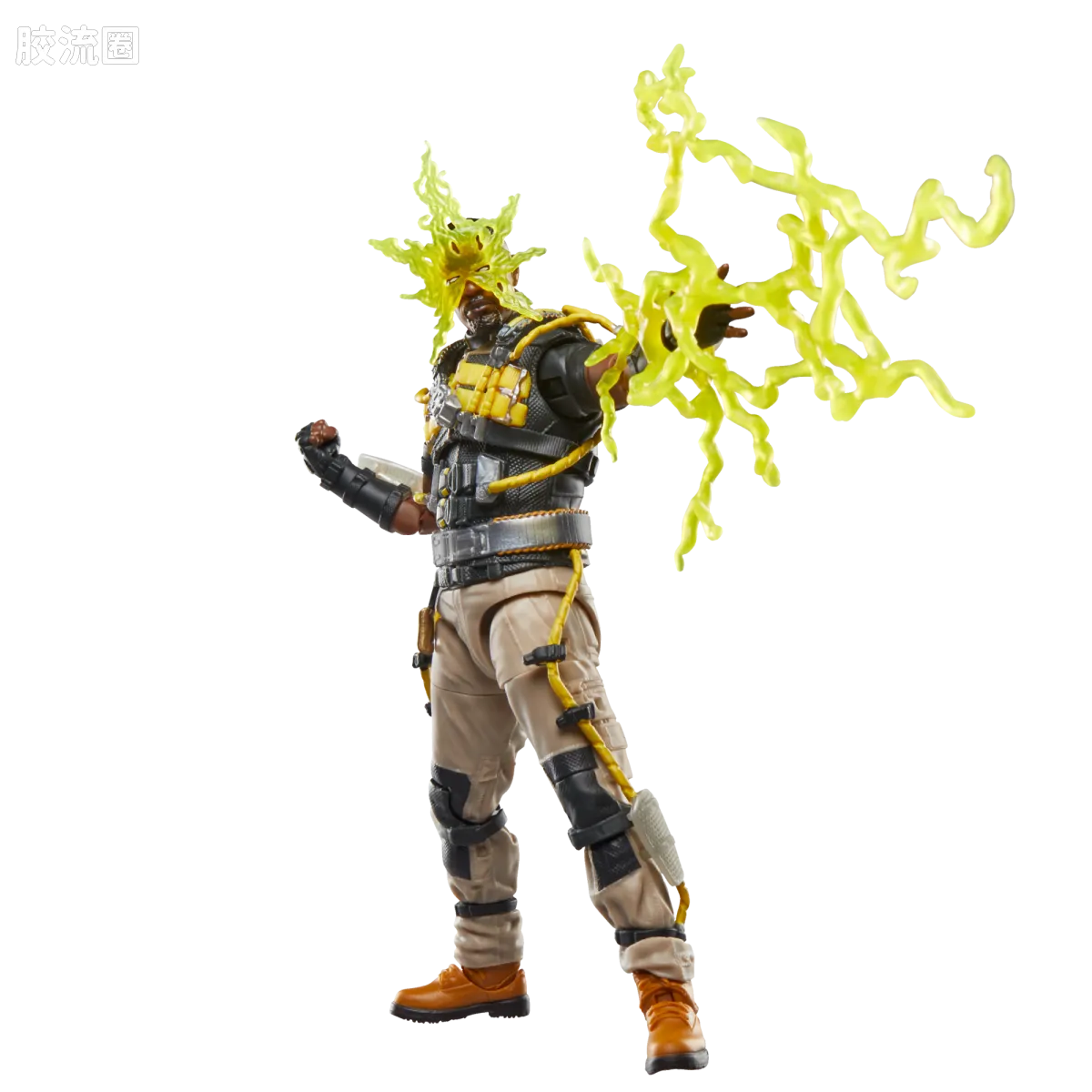 Marvel Legends/漫威传奇 可动人偶系列 英雄无归 系列 电光人 - 图片