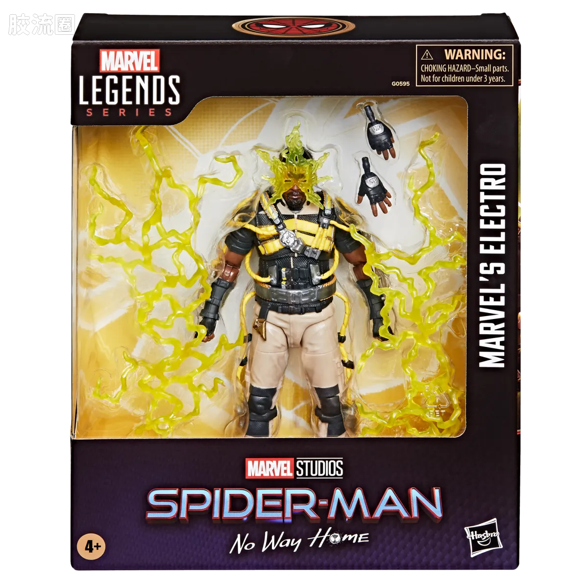 Marvel Legends/漫威传奇 可动人偶系列 英雄无归 系列 电光人 - 图片