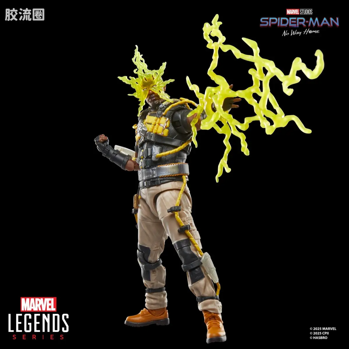 Marvel Legends/漫威传奇 可动人偶系列 英雄无归 系列 电光人 - 图片