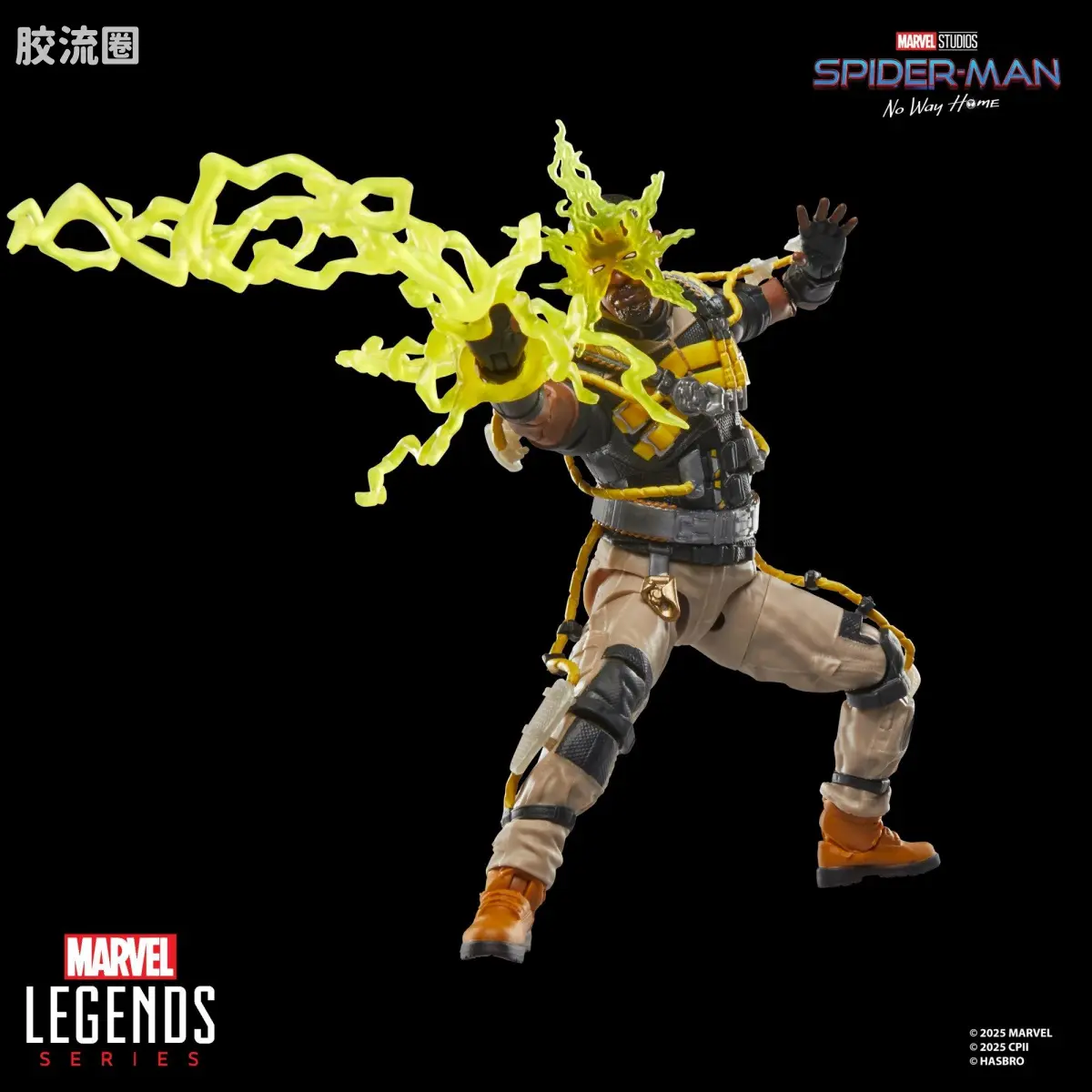 Marvel Legends/漫威传奇 可动人偶系列 英雄无归 系列 电光人 - 图片