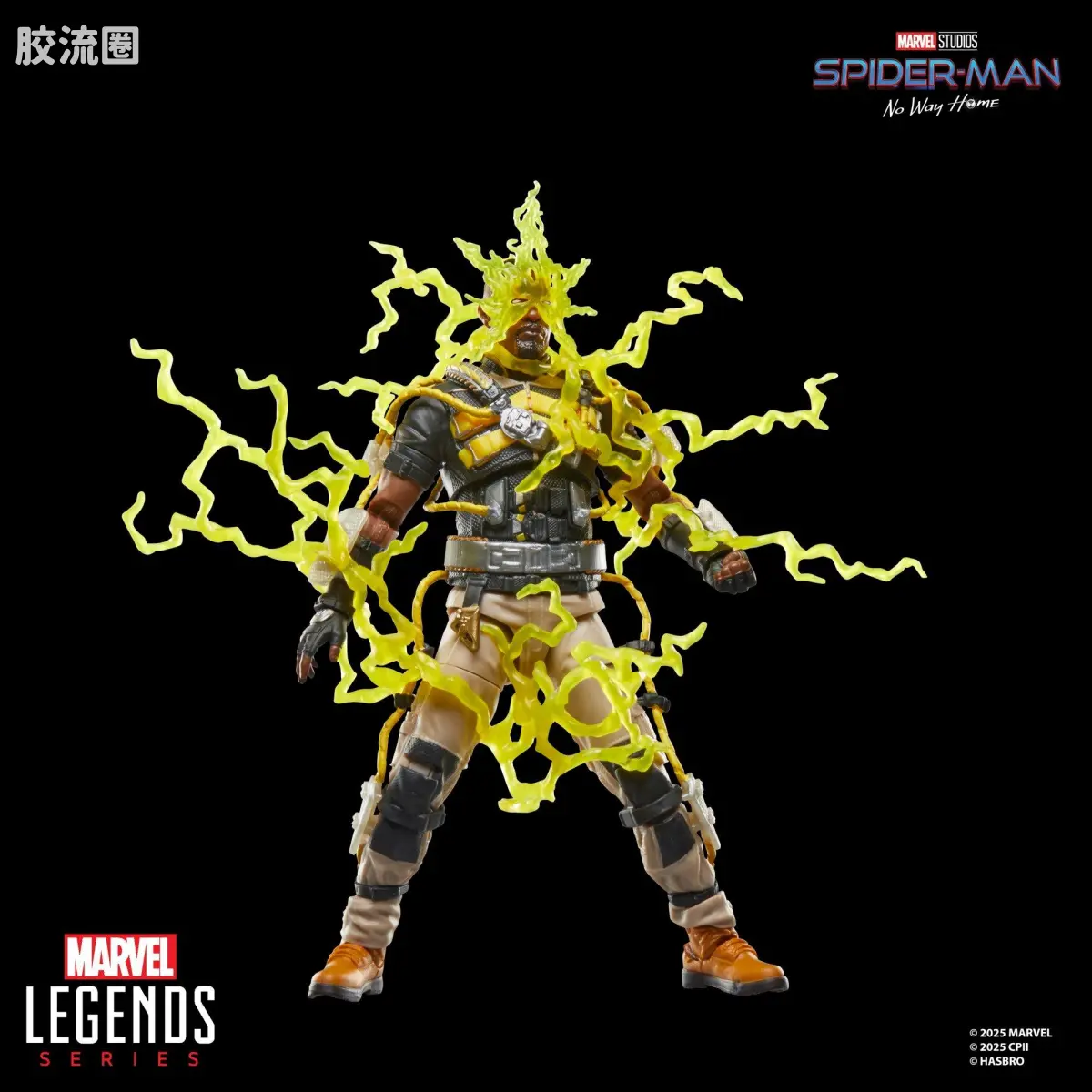 Marvel Legends/漫威传奇 可动人偶系列 英雄无归 系列 电光人 - 图片