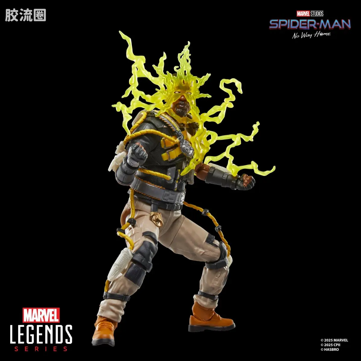Marvel Legends/漫威传奇 可动人偶系列 英雄无归 系列 电光人 - 图片