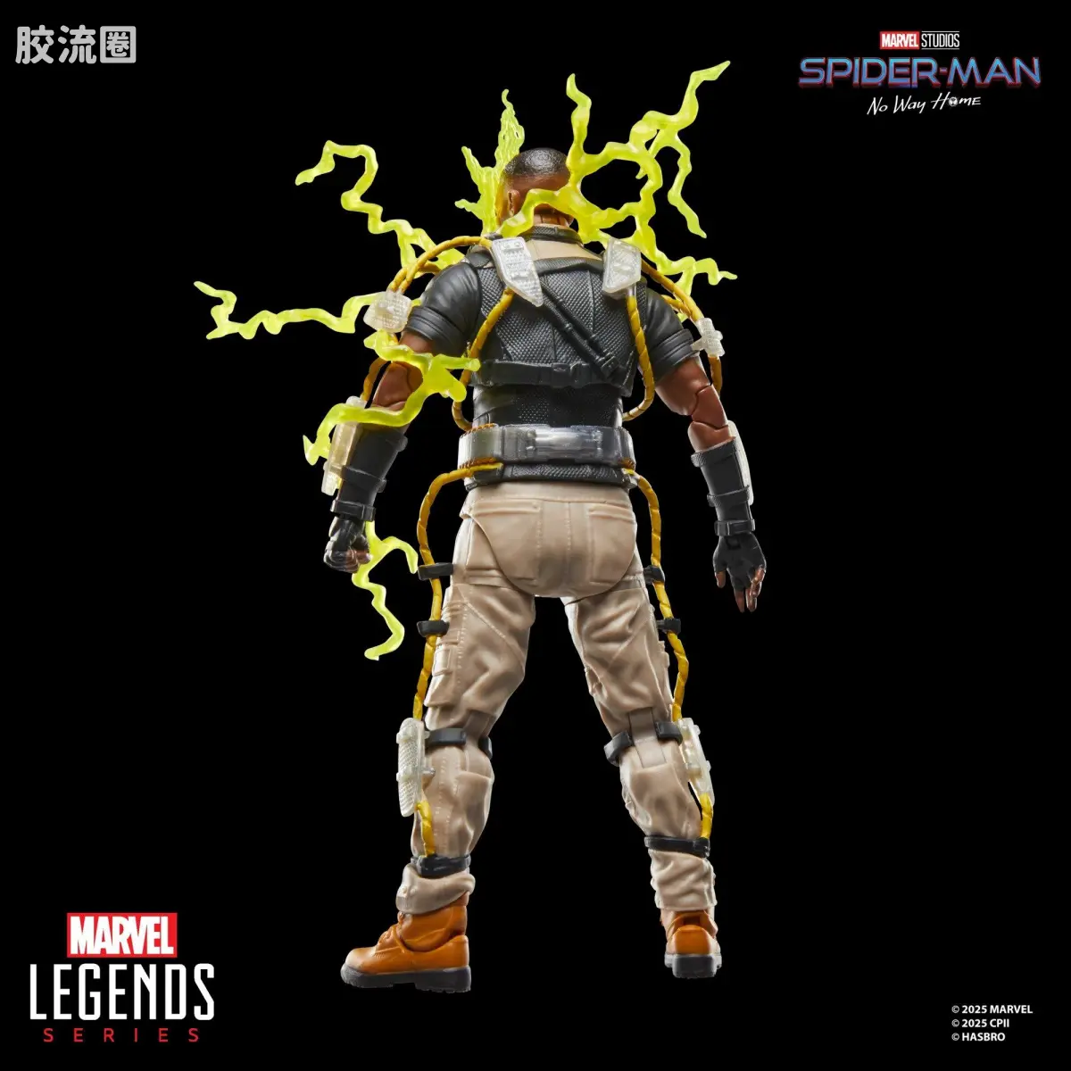 Marvel Legends/漫威传奇 可动人偶系列 英雄无归 系列 电光人 - 图片