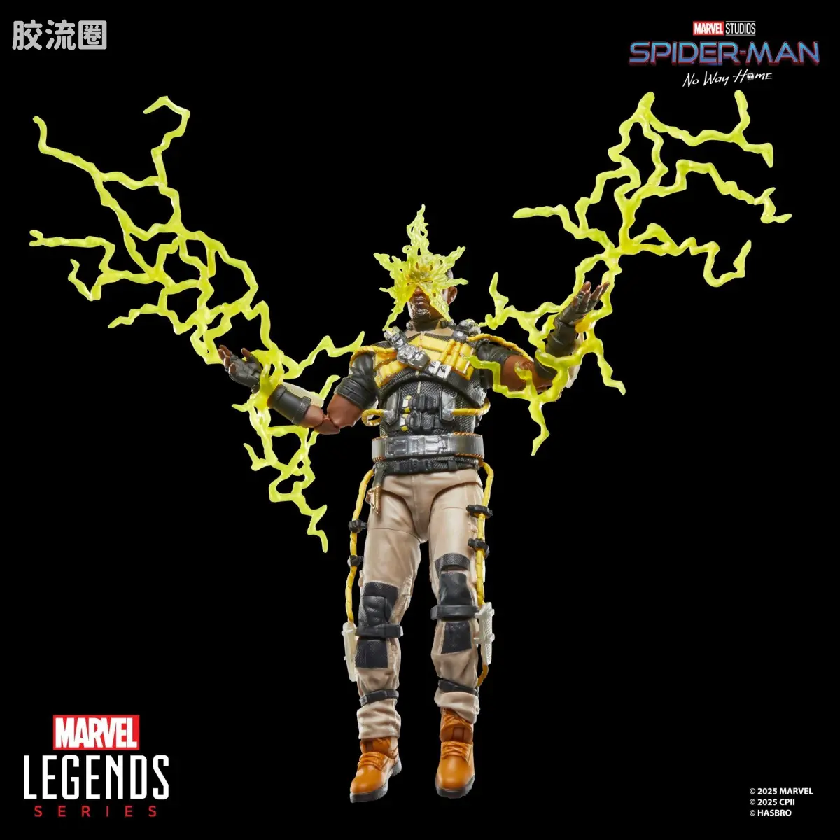 Marvel Legends/漫威传奇 可动人偶系列 英雄无归 系列 电光人 - 图片