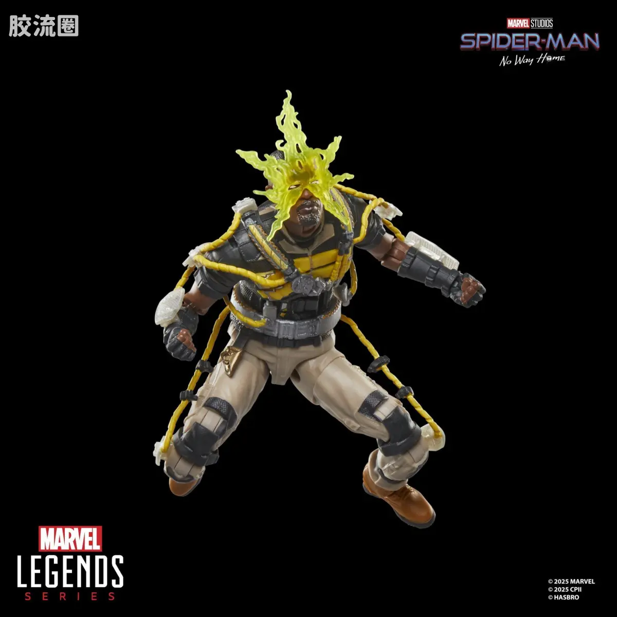 Marvel Legends/漫威传奇 可动人偶系列 英雄无归 系列 电光人 - 图片