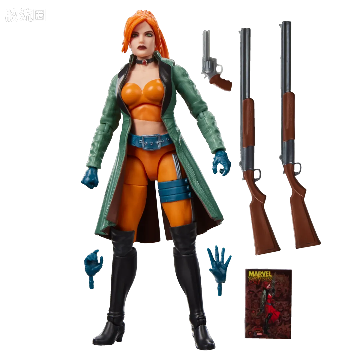 Marvel Legends/漫威传奇 可动人偶系列 迷你漫画 复古挂卡系列 艾尔莎·血石 - 图片