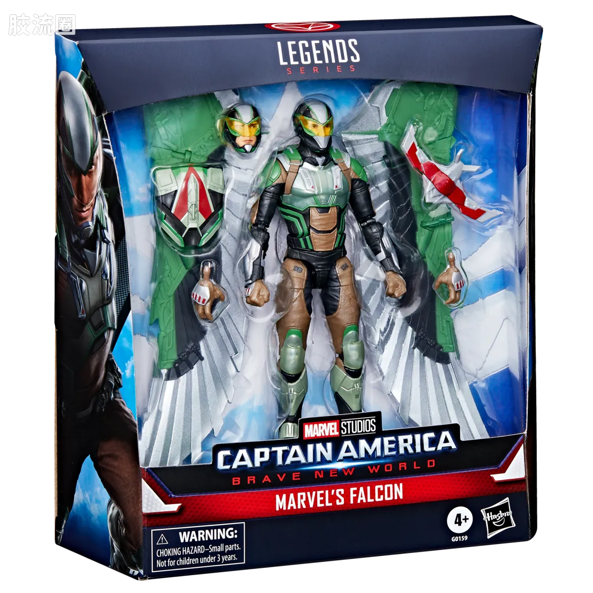Marvel Legends/漫威传奇 可动人偶系列 美国队长4 电影系列 二代猎鹰 - 图片