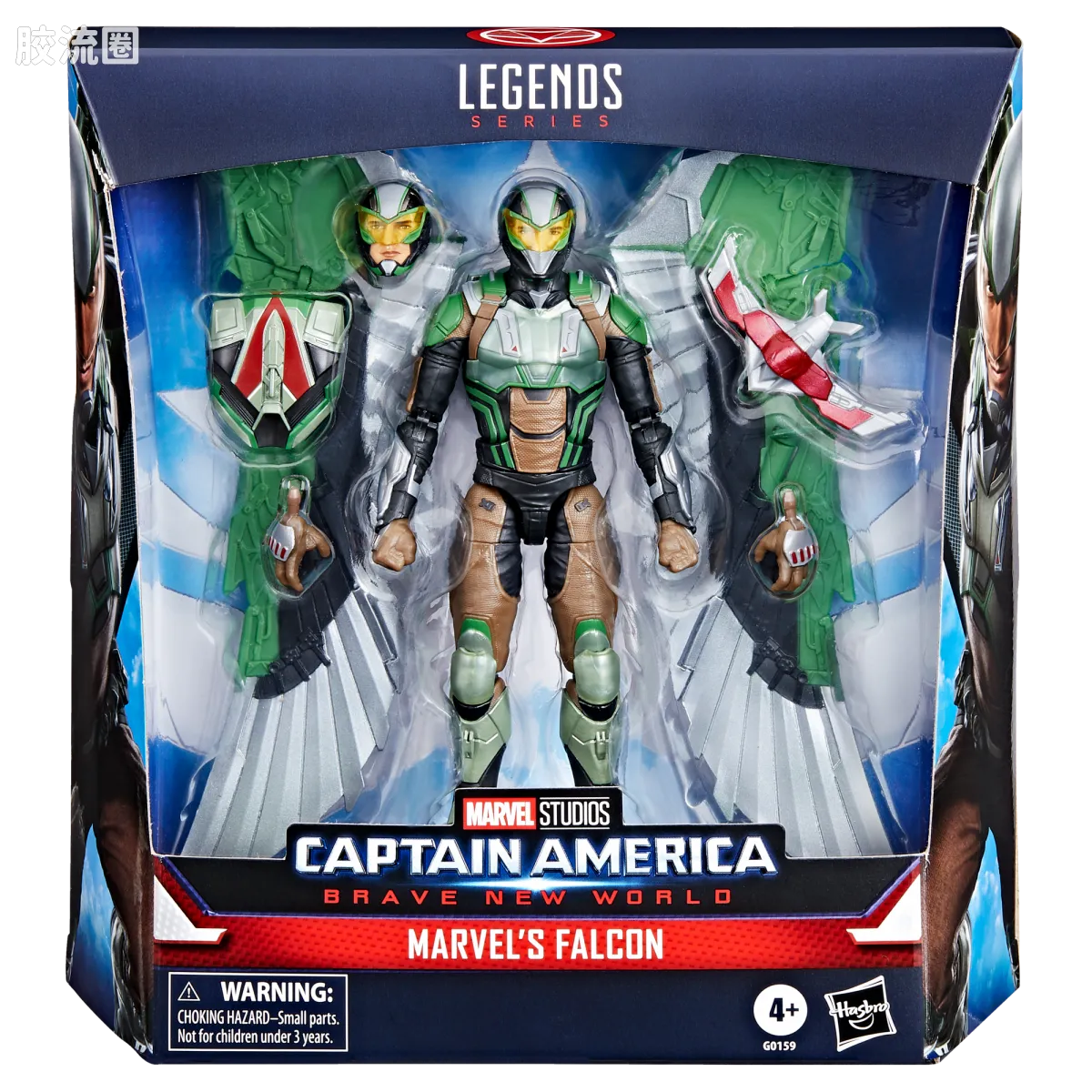 Marvel Legends/漫威传奇 可动人偶系列 美国队长4 电影系列 二代猎鹰 - 图片