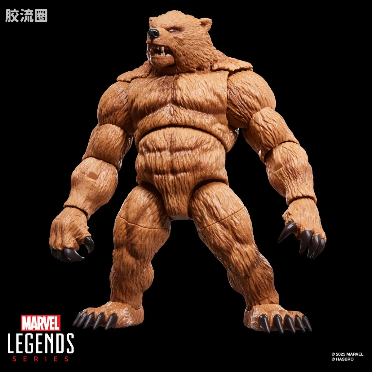 Marvel Legends/漫威传奇 可动人偶系列 豪华版 灰熊 - 图片