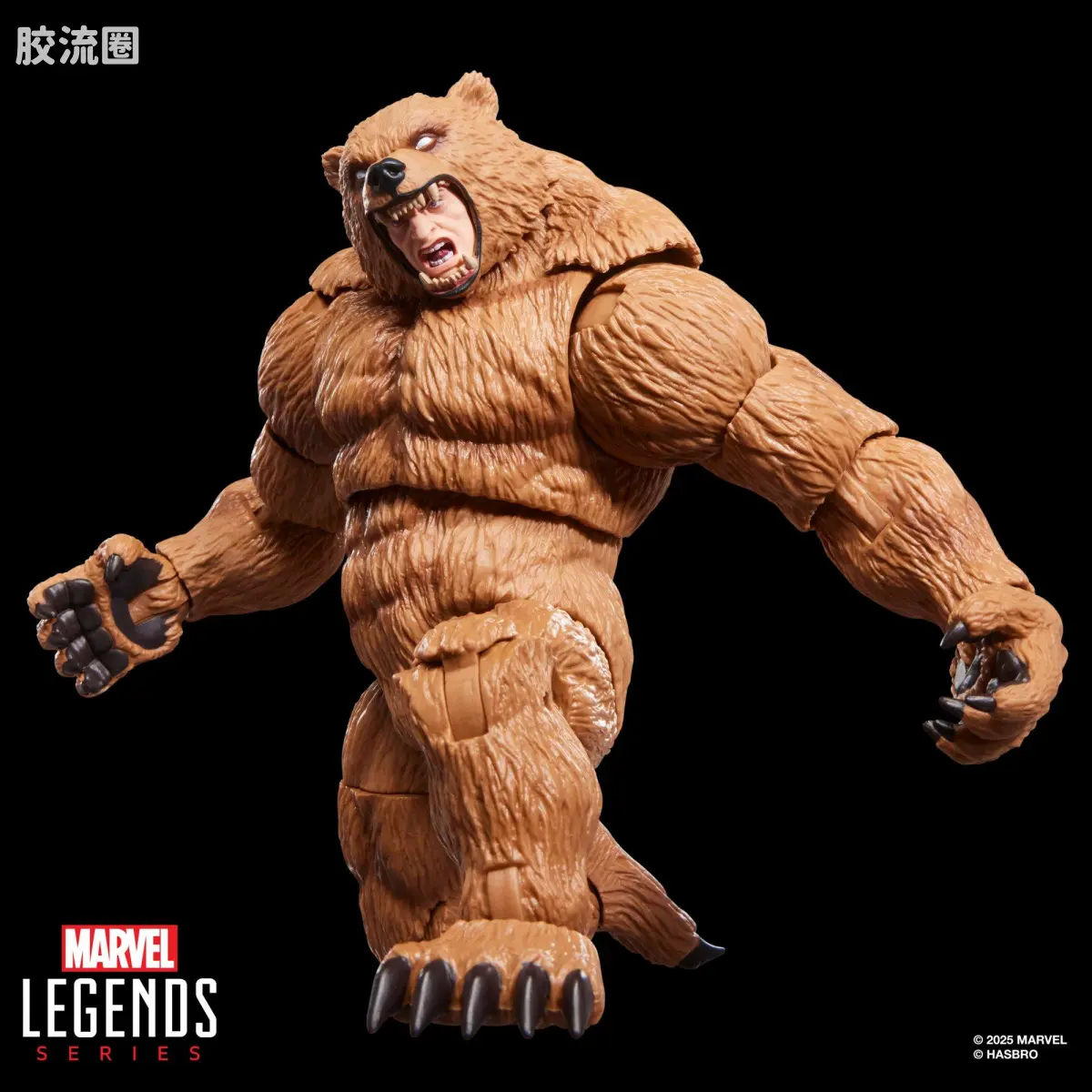 Marvel Legends/漫威传奇 可动人偶系列 豪华版 灰熊 - 图片