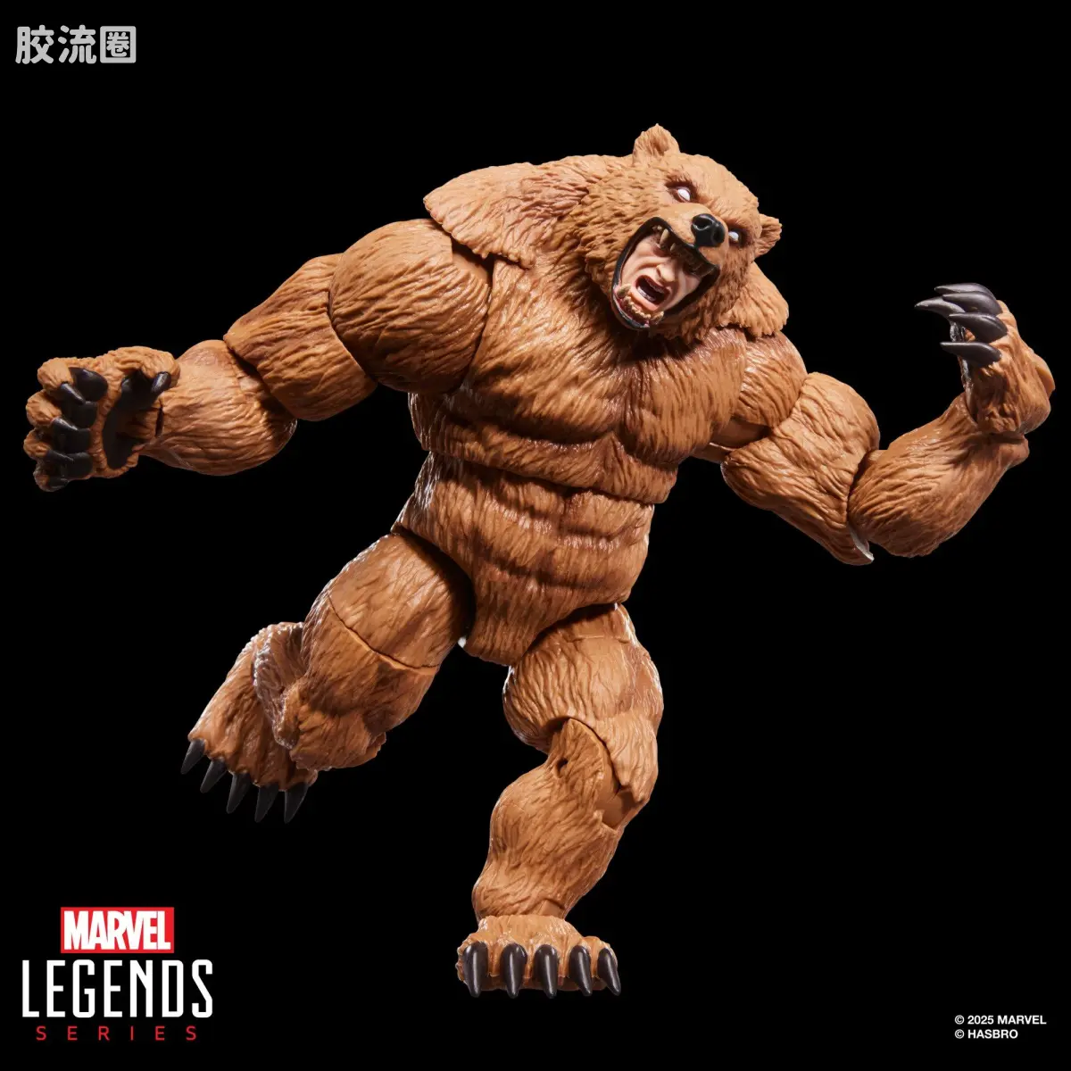 Marvel Legends/漫威传奇 可动人偶系列 豪华版 灰熊 - 图片