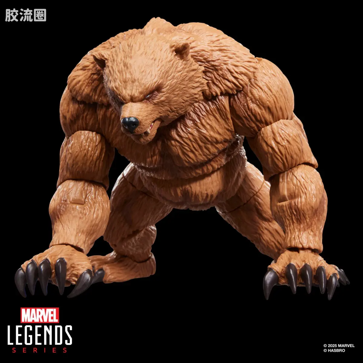 Marvel Legends/漫威传奇 可动人偶系列 豪华版 灰熊 - 图片