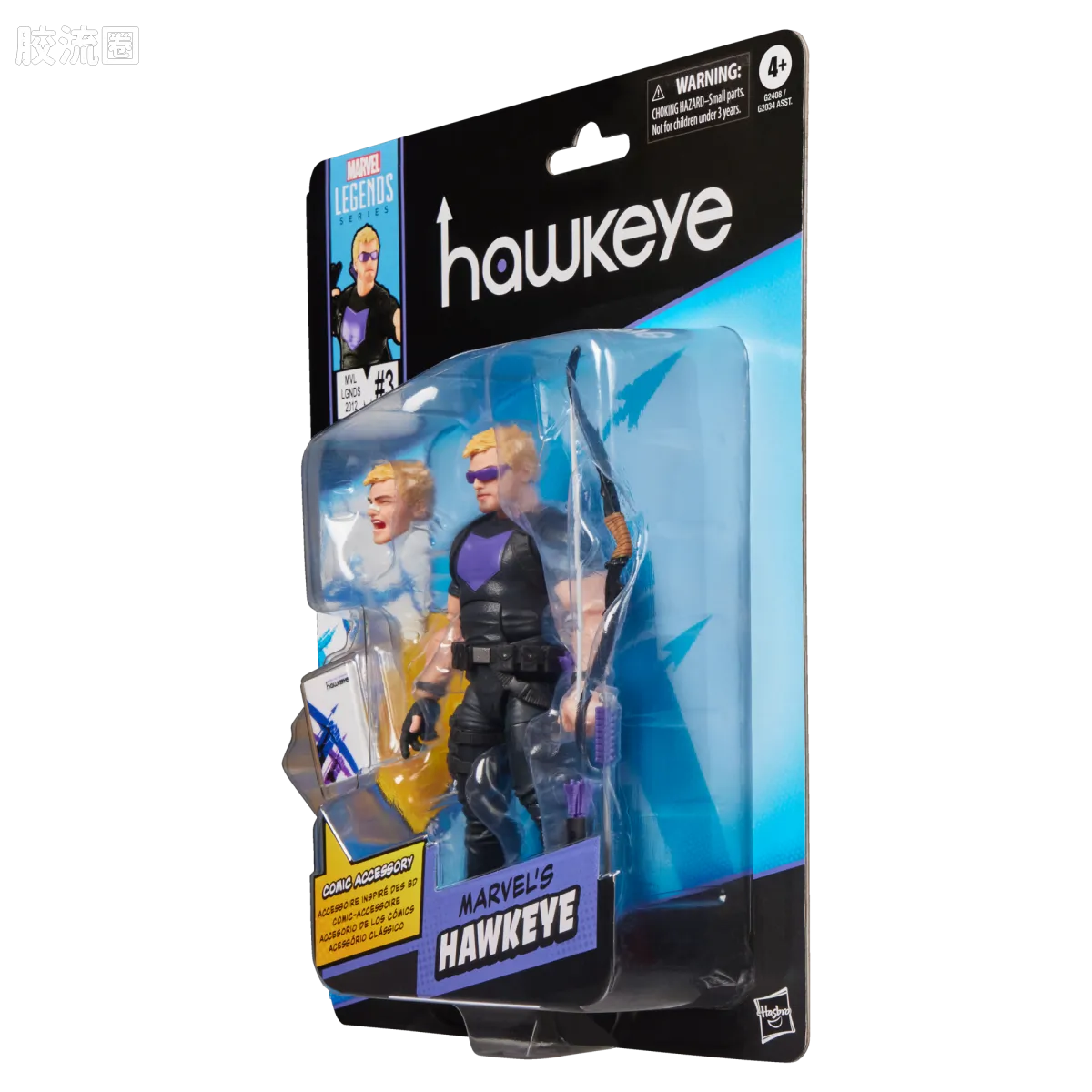 Marvel Legends/漫威传奇 可动人偶系列 迷你漫画 复古挂卡系列 鹰眼 - 图片