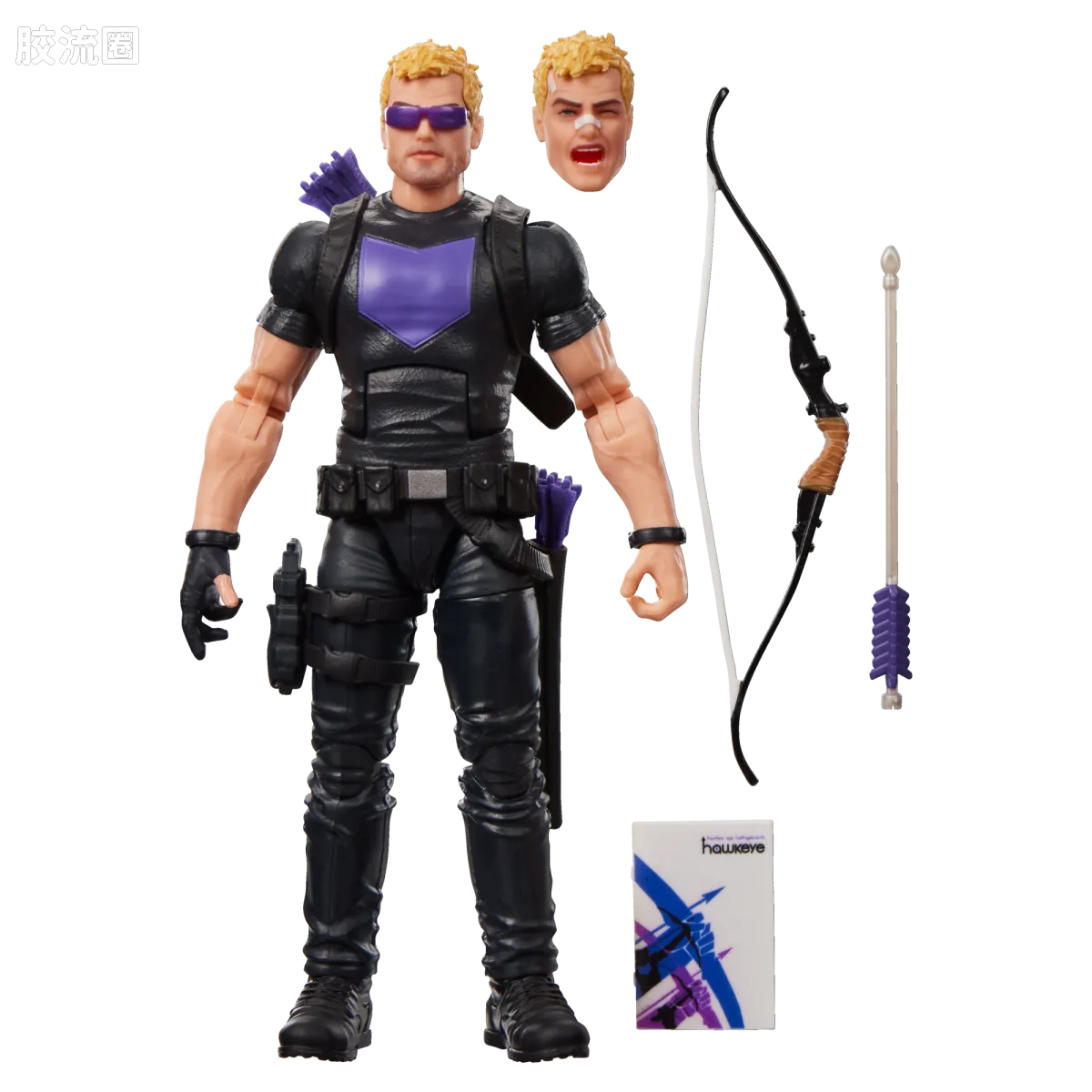 Marvel Legends/漫威传奇 可动人偶系列 迷你漫画 复古挂卡系列 鹰眼 - 图片