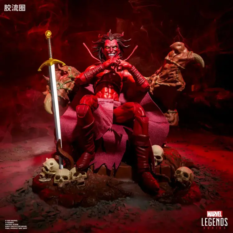 Marvel Legends/漫威传奇 可动人偶系列 豪华版 墨菲斯托 - 图片