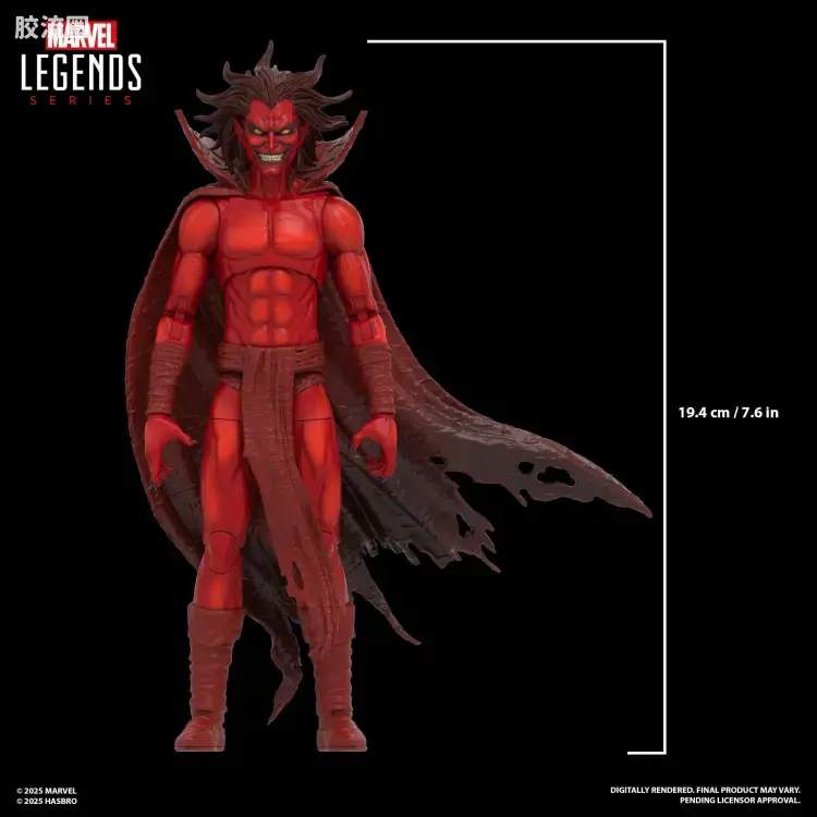 Marvel Legends/漫威传奇 可动人偶系列 豪华版 墨菲斯托 - 图片