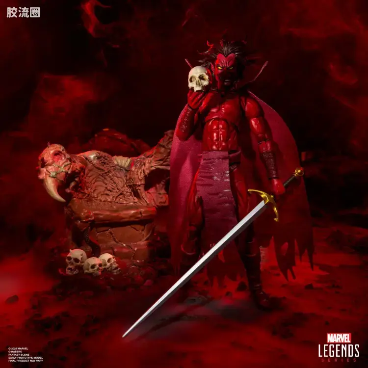 Marvel Legends/漫威传奇 可动人偶系列 豪华版 墨菲斯托 - 图片