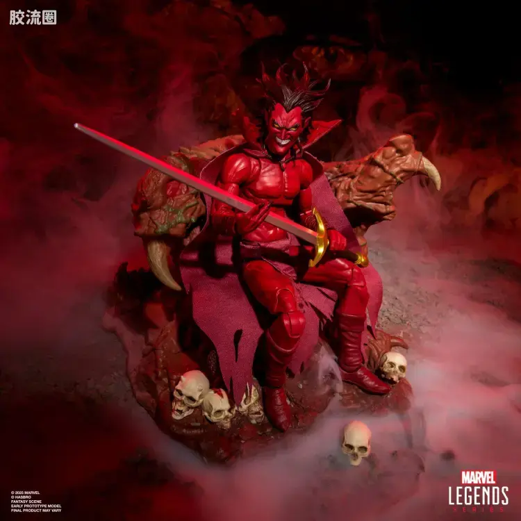 Marvel Legends/漫威传奇 可动人偶系列 豪华版 墨菲斯托 - 图片
