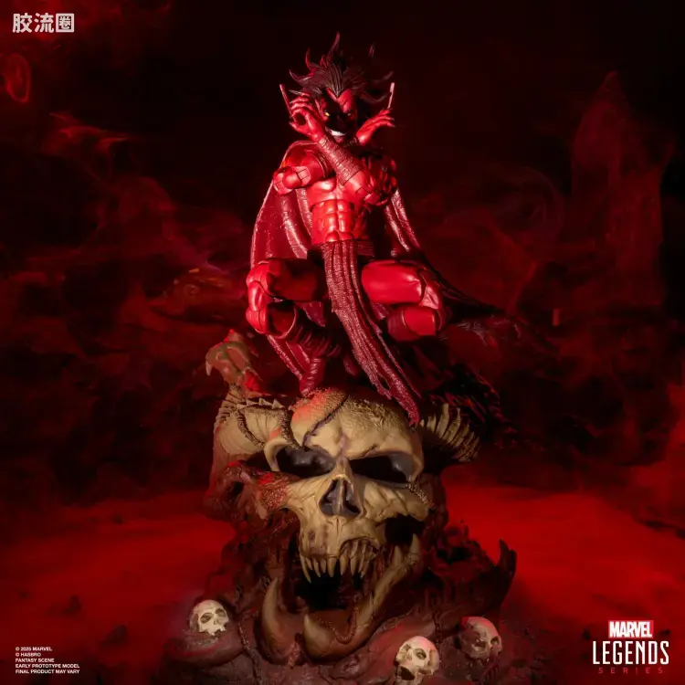 Marvel Legends/漫威传奇 可动人偶系列 豪华版 墨菲斯托 - 图片