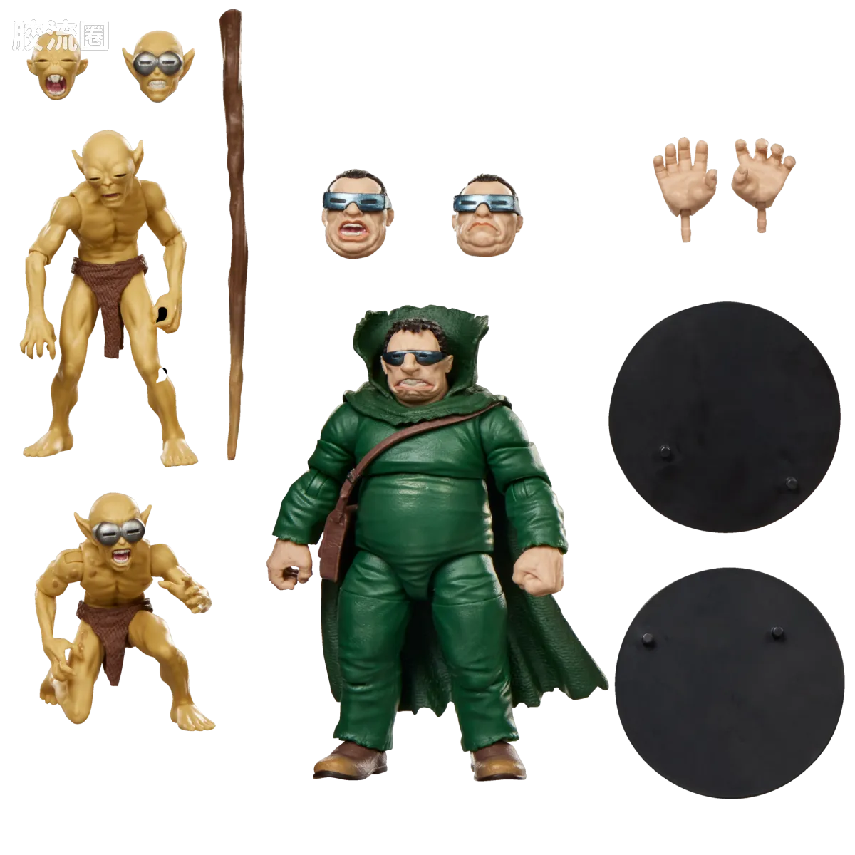 Marvel Legends/漫威传奇 可动人偶系列 多人套 漫威地下人（莫勒曼）与莫洛伊德 - 图片