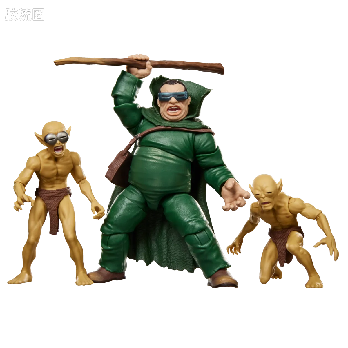 Marvel Legends/漫威传奇 可动人偶系列 多人套 漫威地下人（莫勒曼）与莫洛伊德 - 图片
