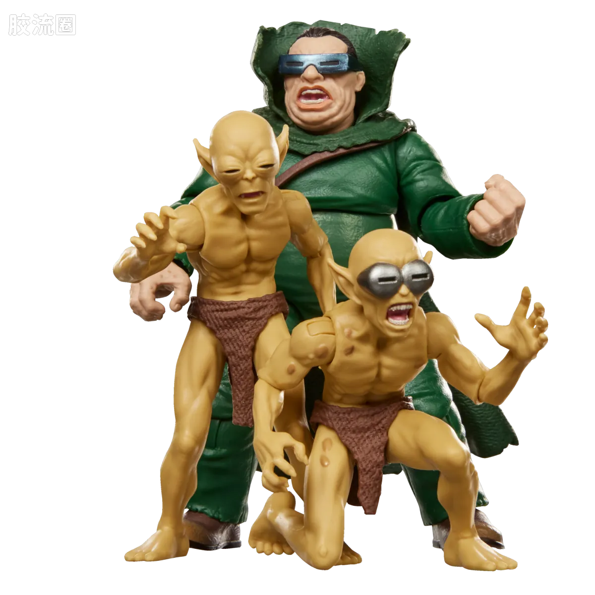 Marvel Legends/漫威传奇 可动人偶系列 多人套 漫威地下人（莫勒曼）与莫洛伊德 - 图片