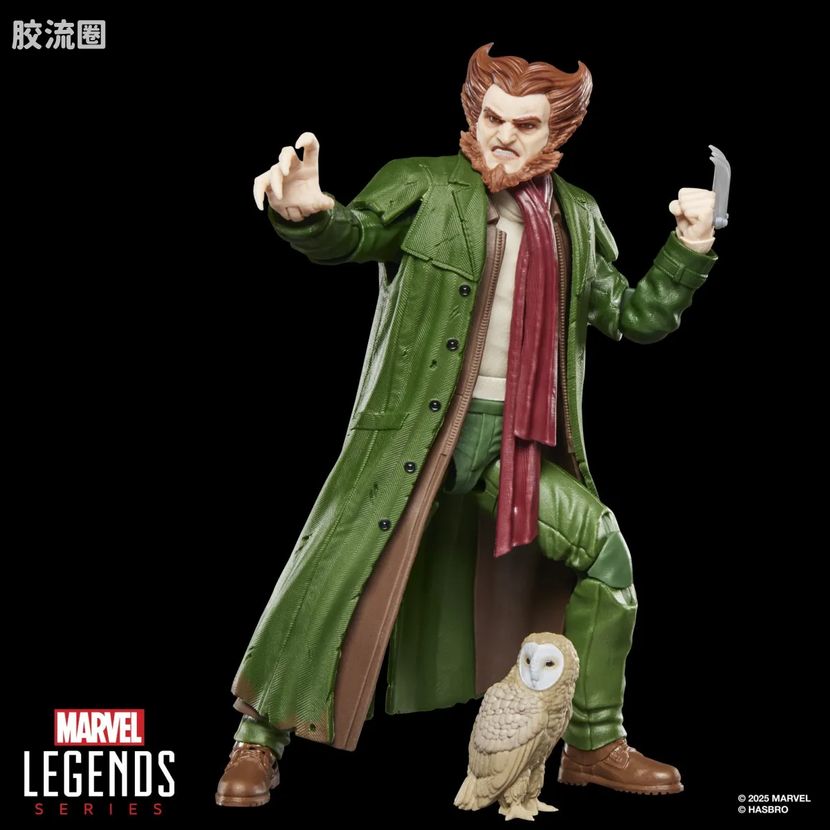 Marvel Legends/漫威传奇 可动人偶系列 蜘蛛侠 漫画 复古挂卡系列 猫头鹰 - 图片
