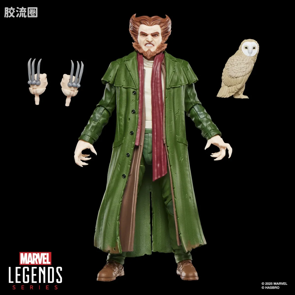 Marvel Legends/漫威传奇 可动人偶系列 蜘蛛侠 漫画 复古挂卡系列 猫头鹰 - 图片