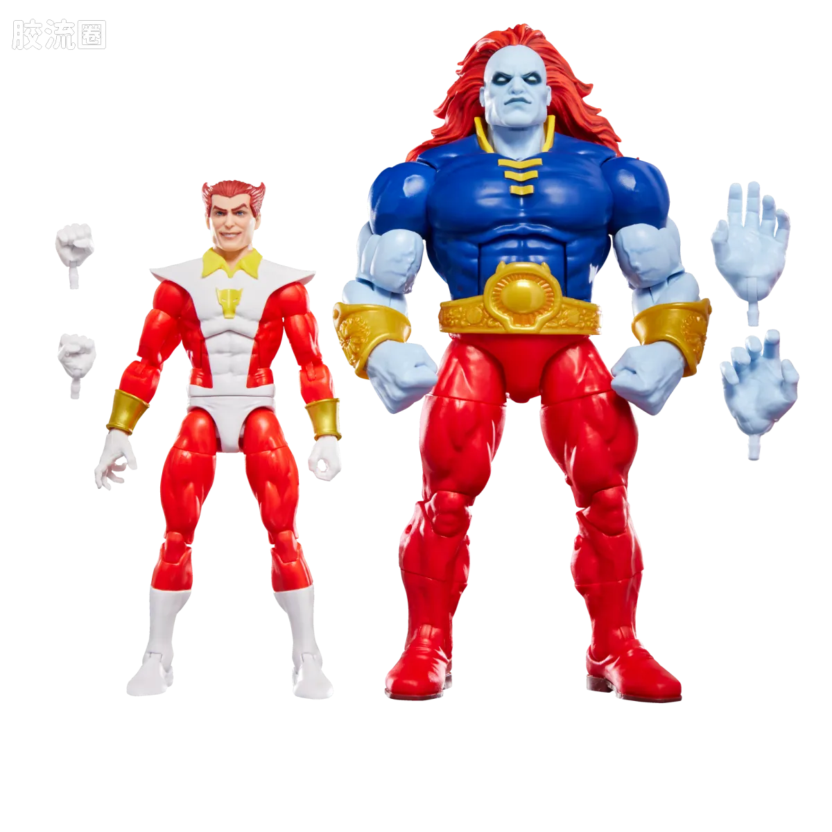 Marvel Legends/漫威传奇 可动人偶系列 多人套 星狐与宇宙冠军 - 图片