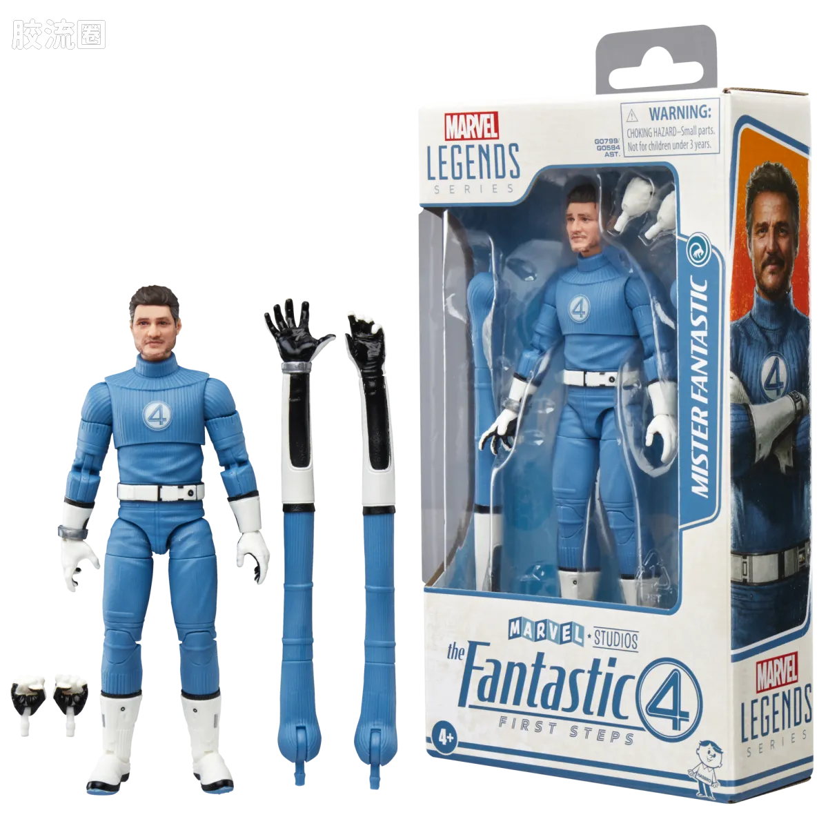 Marvel Legends/漫威传奇 可动人偶系列 神奇四侠 电影系列 神奇先生 - 图片
