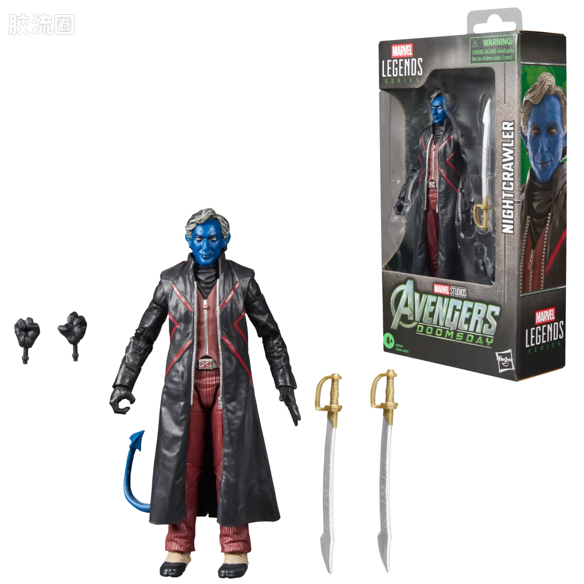Marvel Legends/漫威传奇 可动人偶系列 复仇者联盟5：末日之战 夜行者 - 图片