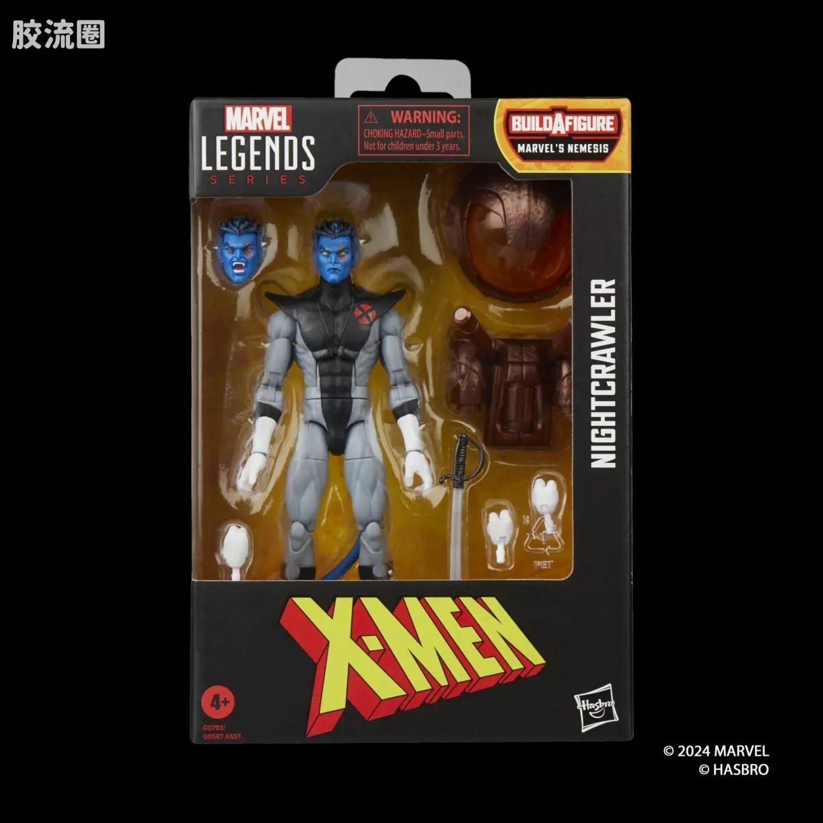 Marvel Legends/漫威传奇 可动人偶系列 William Rolfson组合人系列 X特遣队夜行者 - 图片