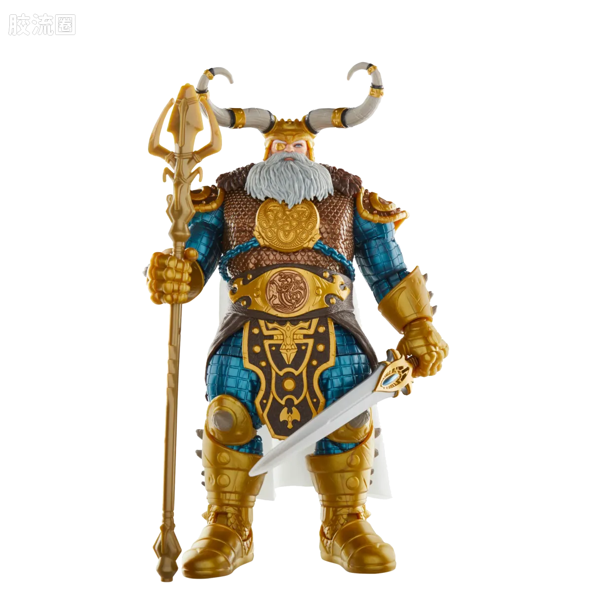 Marvel Legends/漫威传奇 可动人偶系列 漫威85周年系列 奥丁 - 图片