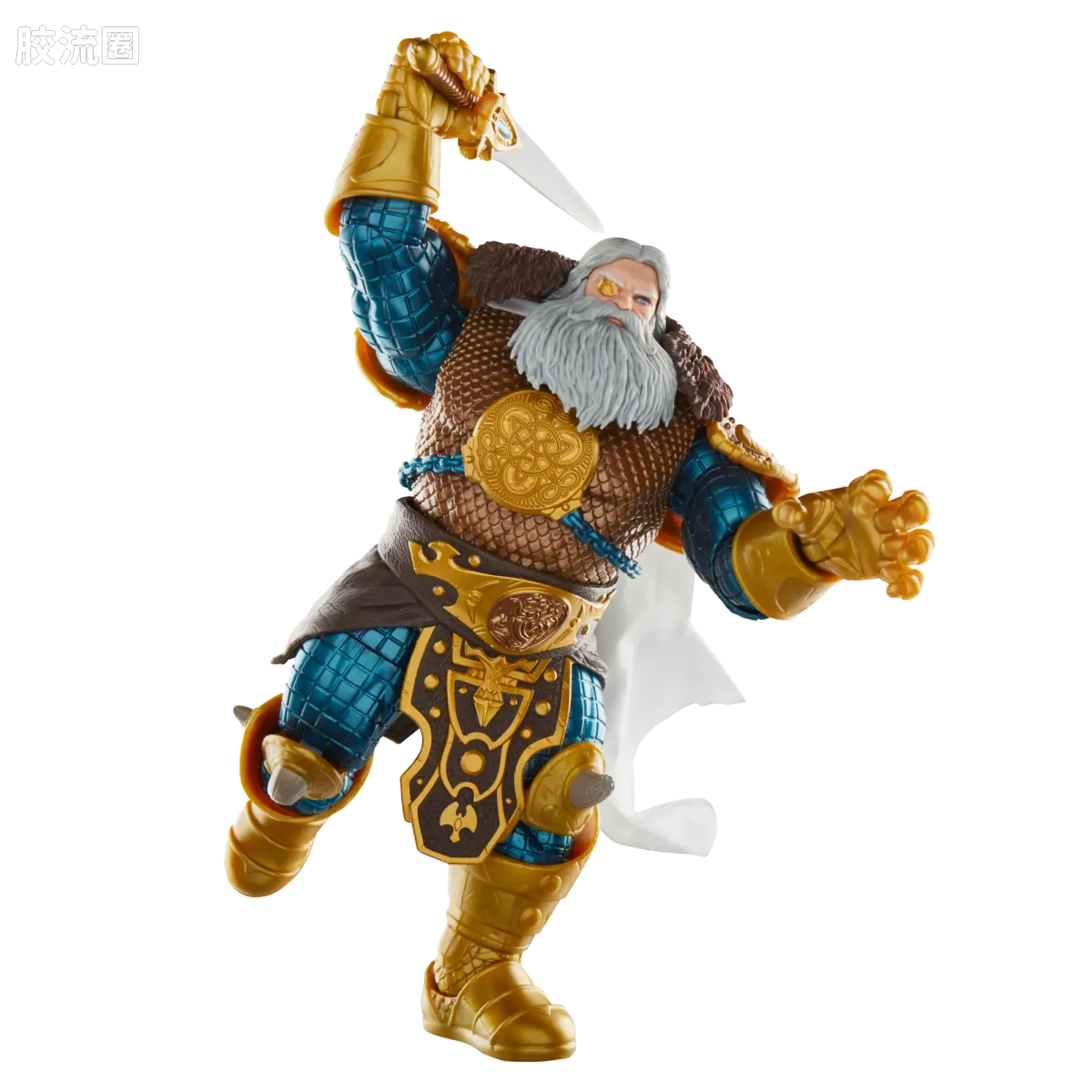 Marvel Legends/漫威传奇 可动人偶系列 漫威85周年系列 奥丁 - 图片