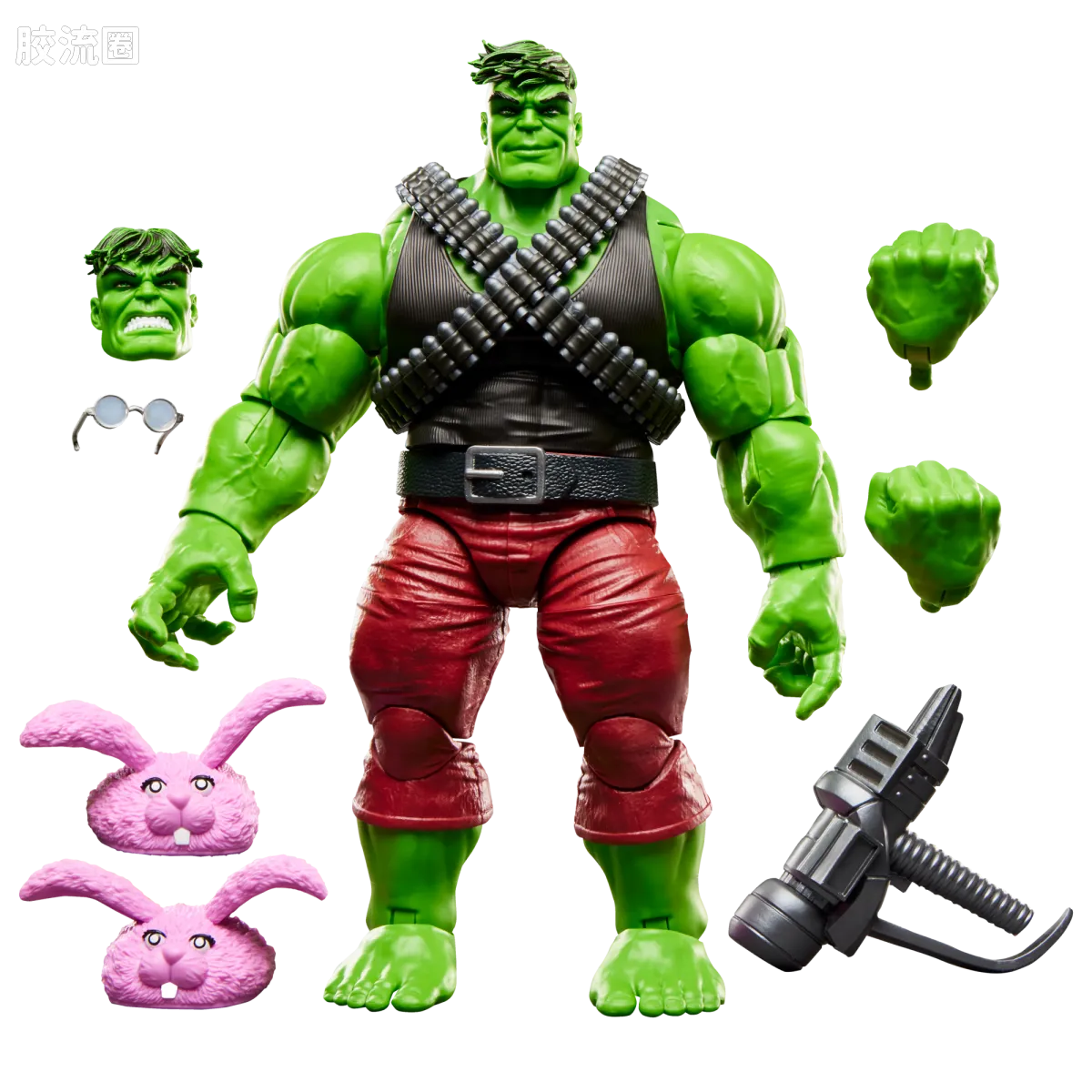 Marvel Legends/漫威传奇 可动人偶系列 豪华版 教授浩克 - 图片