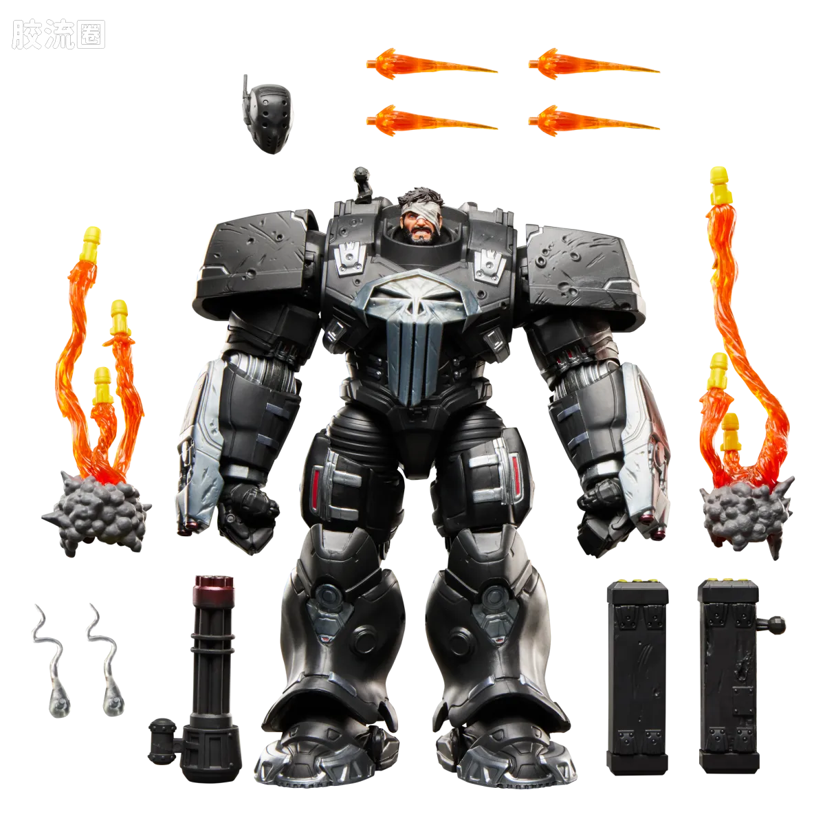 Marvel Legends/漫威传奇 可动人偶系列 豪华版 惩罚者（反浩克装甲） - 图片