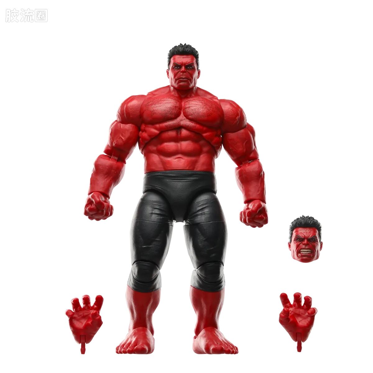 Marvel Legends/漫威传奇 可动人偶系列 美国队长4 电影系列 红浩克 - 图片