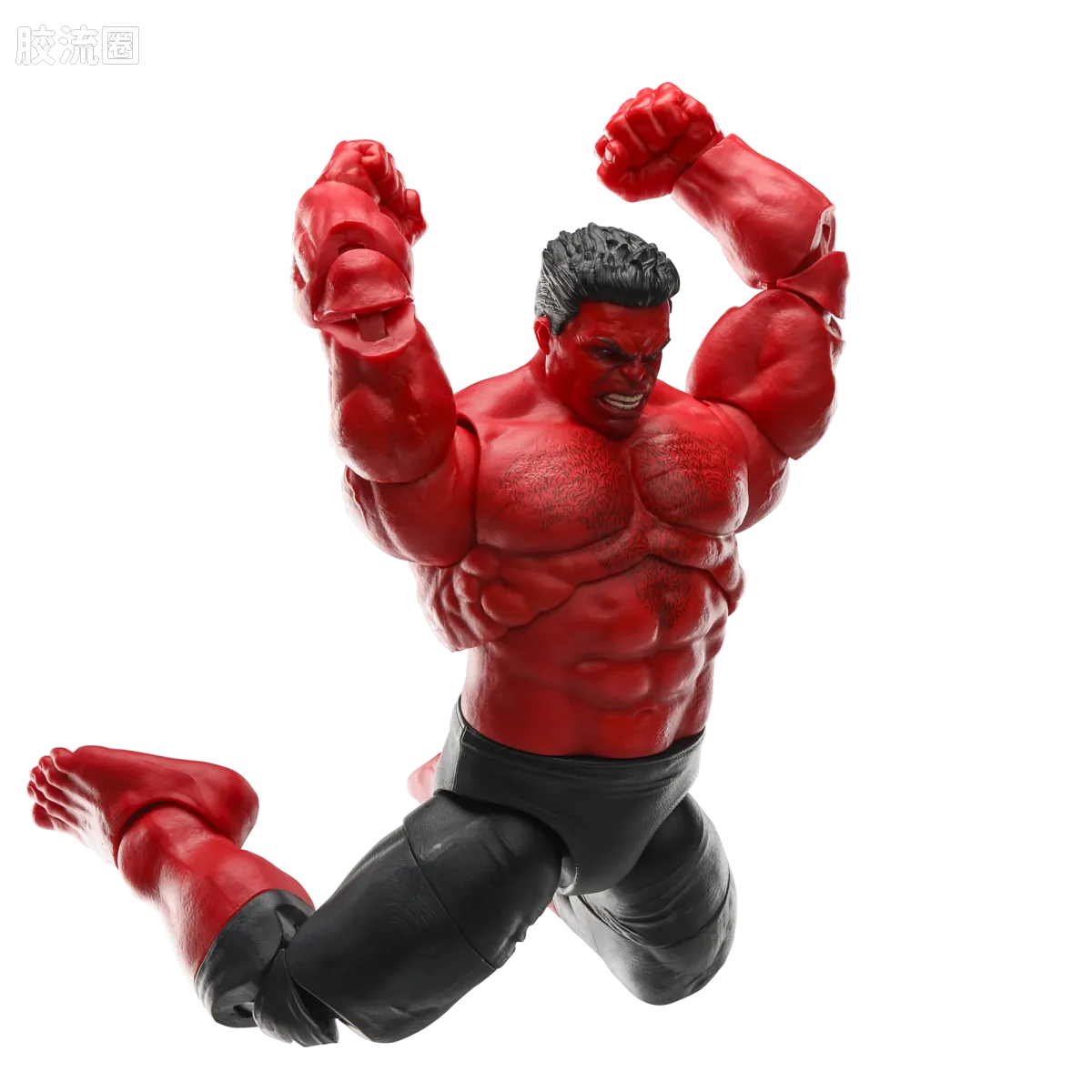 Marvel Legends/漫威传奇 可动人偶系列 美国队长4 电影系列 红浩克 - 图片