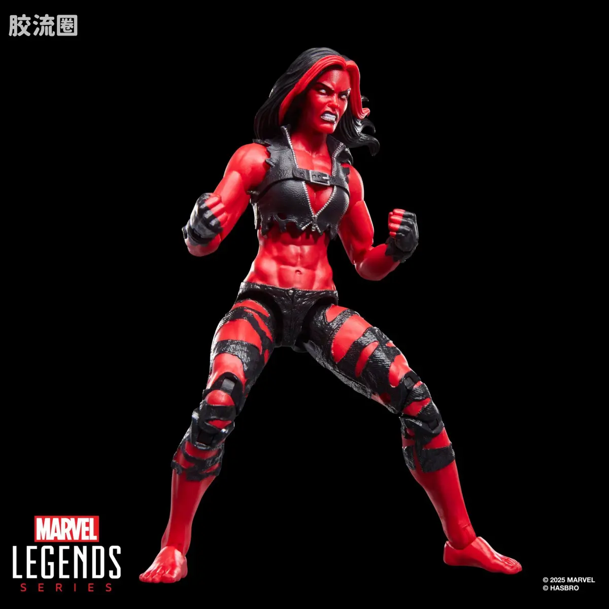 Marvel Legends/漫威传奇 可动人偶系列 豪华版 女红浩克 - 图片