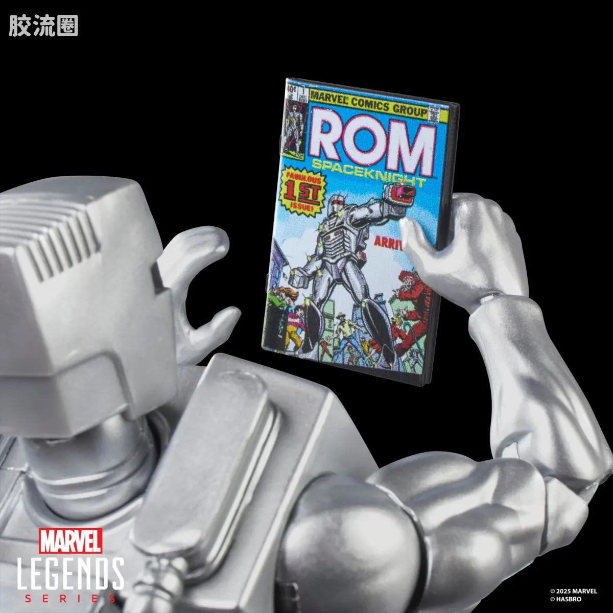Marvel Legends/漫威传奇 可动人偶系列 迷你漫画 复古挂卡系列 太空骑士罗姆 - 图片