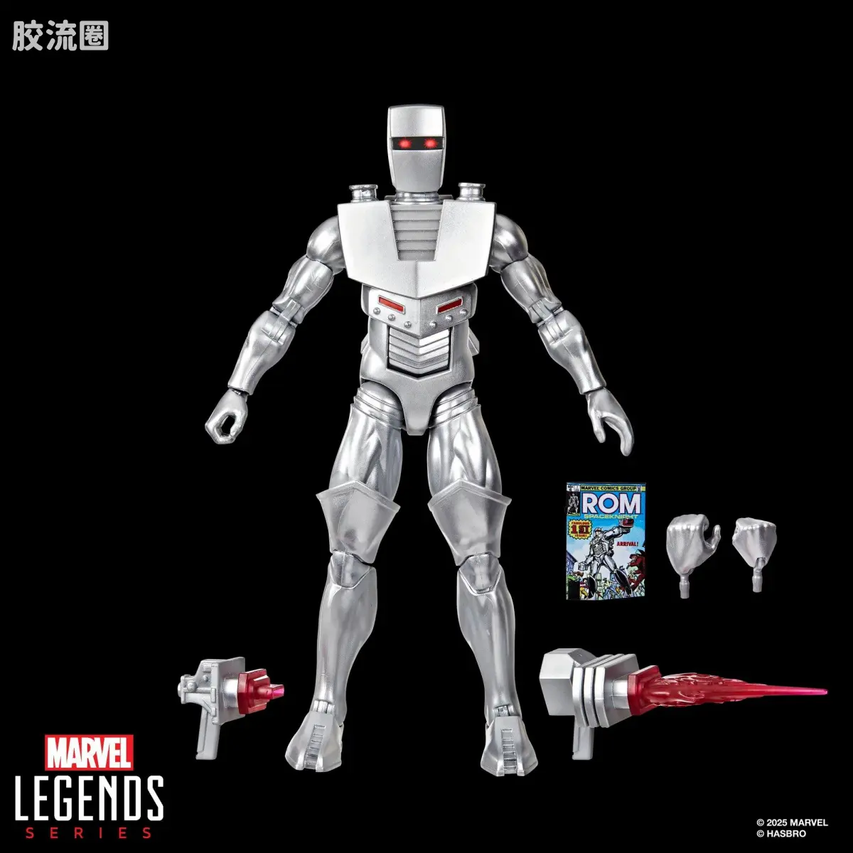 Marvel Legends/漫威传奇 可动人偶系列 迷你漫画 复古挂卡系列 太空骑士罗姆 - 图片
