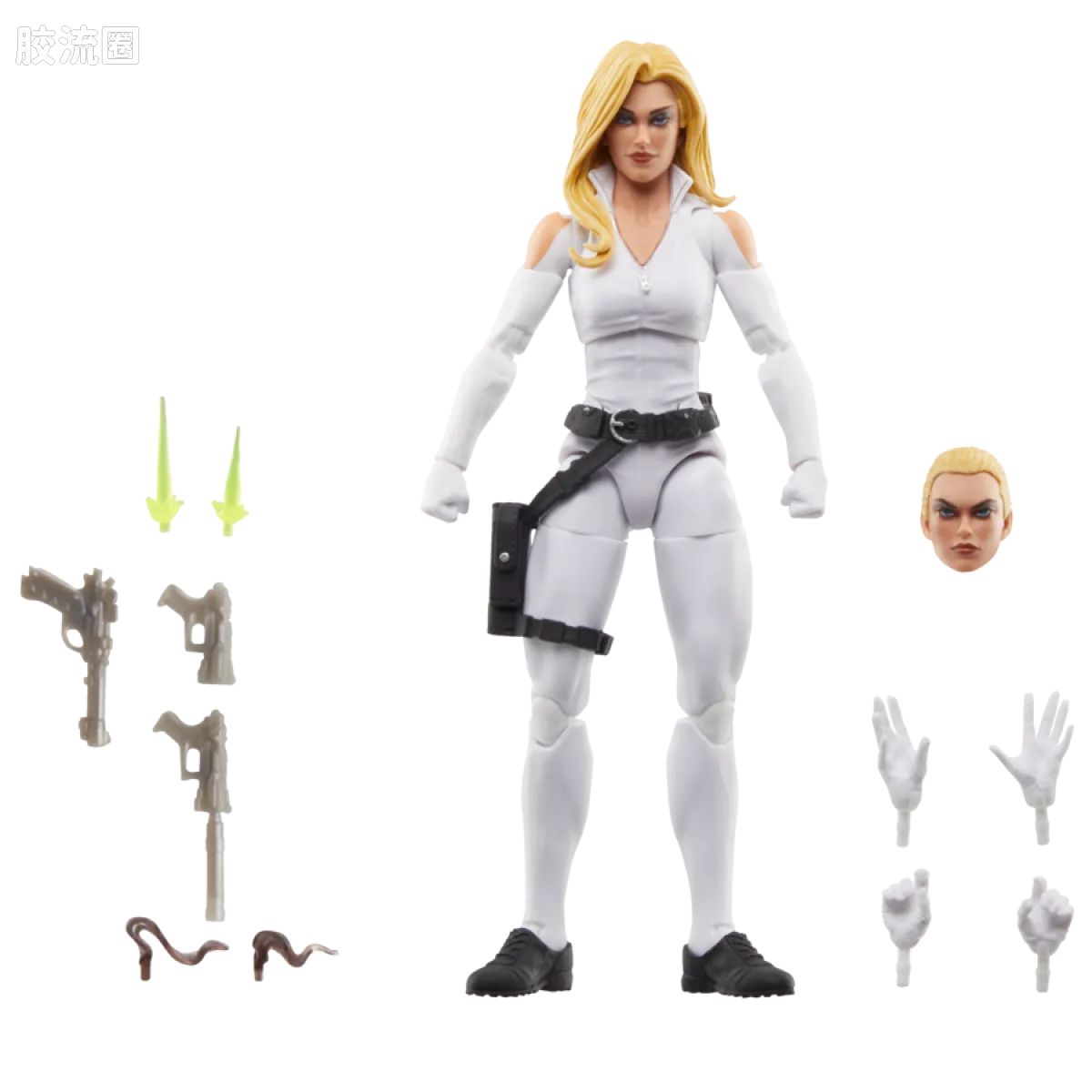 Marvel Legends/漫威传奇 可动人偶系列 美国队长系列 神盾局三人套 - 图片
